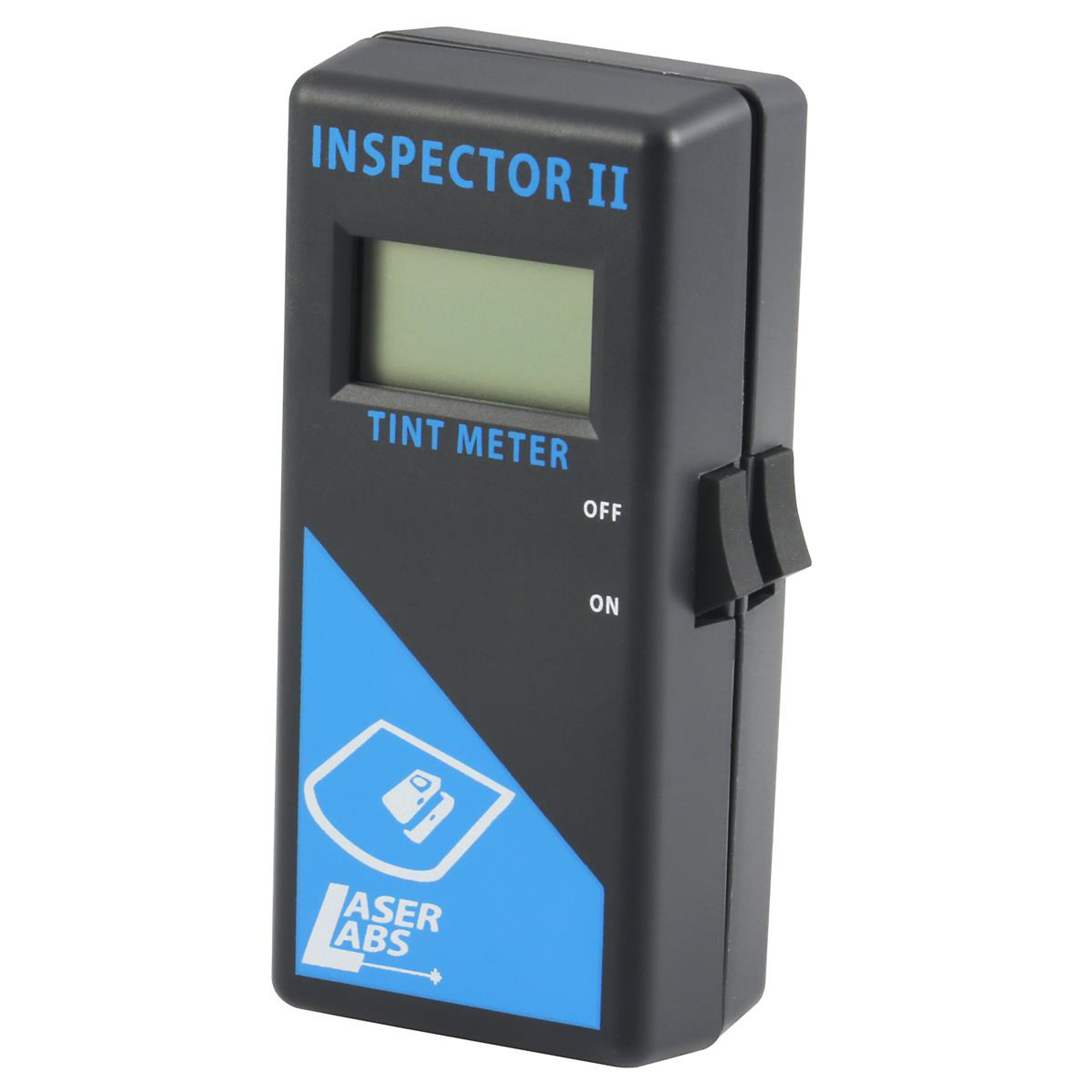 Laser Labs Inspector II Tint Meter — 2-Piece Design, Auto-Calibration, Accurate to ±2%, Model# LSLTM2000